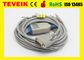 ডাইরেক্টলি সাপ্লাই এডেন SE-3 SE-601A 10 DIN 3.0 আইইসি স্ট্যান্ডার্ড সহ EKG Cable