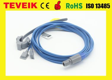 Multi - Site Clip Pulse Oximeter Sensor 10 Feet For Biolight Patient Monitor , CFDA Listed